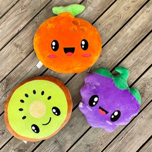 Scentco Other - Smillow Scented Accent Pillow Plush Grape Orange